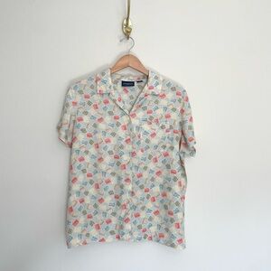 Vintage Liz Claiborne button-front blouse